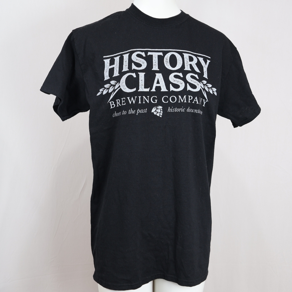 🔖 History Class Brewing Company Black Graphic Tee